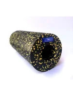 Hladký masážní váleček EPP černý - žlutý 100501 Hladký masážní váleček EPP černý - žlutý 100501