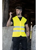 Korntex KXCMZ – Rhodes Hi-Vis síťovaná bezpečnostní vesta 76.XCMZ hi vis yellow