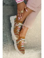 Dámské Kožené Polobotky Maciejka 05850-29 Multikolor Dámské Kožené Polobotky Maciejka 05850-29 Multikolor