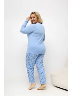 Pohodlná pyžama pro plnoštíhlé model 226133 Forever Pink