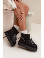 Dámské sněhule na platformě D.Franklin – černé