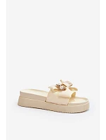 Klapky na platformě model 229724 Step in style Klapky na platformě model 229724 Step in style