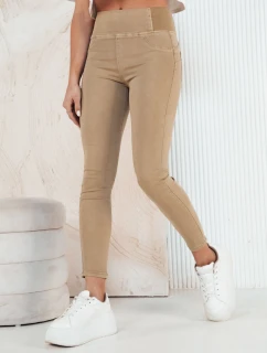 Dámské džínové kalhoty ALTET dark beige FashionStreet UY1922
