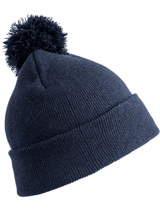 Result Headwear RC 028J Dětská pletená čepice s bambulí 28.028J navy Result Headwear RC 028J Dětská pletená čepice s bambulí 28.028J navy