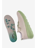 Materiálové Dámské Sportovní Boty Béžové Helinae