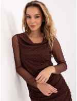 Šaty MI SK 62452.74 hnědé