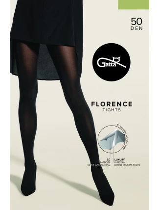 FLORENCE 50 - Dámské 3D punčocháče 50 DEN-5