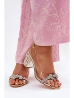 Sandály na podpatku  model 213936 Step in style