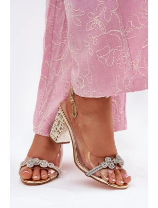 Sandály na podpatku  model 213936 Step in style