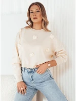 COTNES dámský svetr béžový FashionStreet MY2294