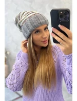 Dámská čepice Feba K330 tmavě šedá