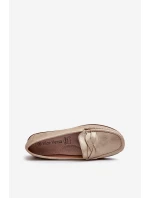 Dámské Mokasíny Z Ekokože Zlaté Nestalia