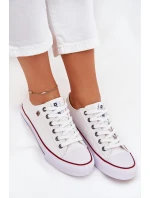 Dámské Nízké Tenisky Big Star DD274A232 Bílé Dámské Nízké Tenisky Big Star DD274A232 Bílé