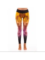 Dámské fitness legíny Six Deuce Nefertari SD-3850-YEPI - Litexo