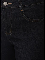Dámské džíny bootcut s vysokým pasem tmavě modré FashionStreet UY2956