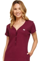Dámská těhotenská košile 4115 wine - Doctornap Dámská těhotenská košile 4115 wine - Doctornap
