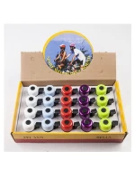 Zvonek mini alu/barva balení 20 kusů