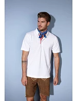 Daiber JN 716 Pánské piqué polo v tradičním krojovém stylu 02.0716 royal/royal white Daiber JN 716 Pánské piqué polo v tradičním krojovém stylu 02.0716 royal/royal white