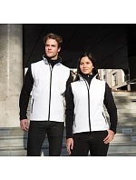 Result R 232M Pánská 2-vrstvá softshell vesta "Printable" 30.232M purple/black