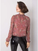 Halenka D50039F11031A tmavě růžová