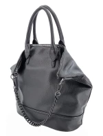Moderní dámská shopperka černá 5V2QV - Vivian