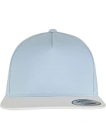 Flexfit 6007/6007T 5 panelová Snapback kšiltovka 55.6007 light blue/white Flexfit 6007/6007T 5 panelová Snapback kšiltovka 55.6007 light blue/white