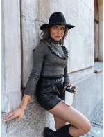 Dámský svetr NOAH tmavě šedý FashionStreet MY1404