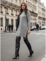 MERCIA dámský svetr světle šedý FashionStreet MY1902