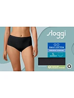 sloggi GO Daily Cotton Highwaist - Black - SLOGGI Black - SLOGGI sloggi GO Daily Cotton Highwaist - Black - SLOGGI Black - SLOGGI