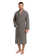 Pánský vaflový župan Vestis Saimaa Organic Grey