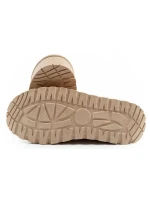 Lee Cooper snow boots women winter fashion fur insulated boots beige dámské