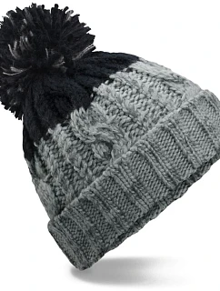 Beechfield B 437 Čepice Apres 53.0437 light grey/black