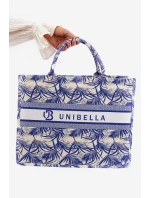 Vzorovaná Velká Kabelka Modrá Mooch