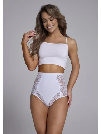 Dámské tvarovací kalhotky Eleganta Bílá - Wolbar Dámské tvarovací kalhotky Eleganta Bílá - Wolbar
