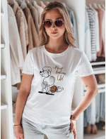 Dámské tričko LUMIFIT Pudl bílá FashionStreet RY2738 Dámské tričko LUMIFIT Pudl bílá FashionStreet RY2738