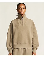 Craft Corporate Frequent Hz Sweatshirt W Dámská mikina s 1/4 zipem 81.6305 taupe Craft Corporate Frequent Hz Sweatshirt W Dámská mikina s 1/4 zipem 81.6305 taupe