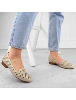 Ažurové polobotky M.Daszynski W SAN35 zlatá