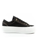 Lee Cooper dámská sportovní obuv na platformě černá se zlatými dámskými teniskami