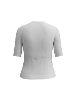 Cyklistické tričko POC W's Raceday S/S Jersey, bílé