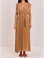 Šaty IT SK 13166.85 v barvě camel Šaty IT SK 13166.85 v barvě camel