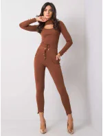 Tepláky RV DR 6002.14X tmavě hnědá Tepláky RV DR 6002.14X tmavě hnědá