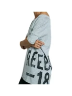 Šedé tričko Reebok Faves