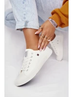 Dámské Kozene Tenisky Big Star Bílé V274869