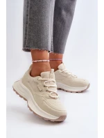 Dámské Tenisky HI-POLY SYSTEM Big Star NN274A105 Bežové