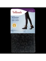 Dámské zimní punčocháče, extra hřejivé WINTER 100 DEN - BELLINDA - animal print