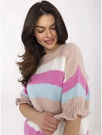 Jumper MI SW 1903.94 bílý růžový