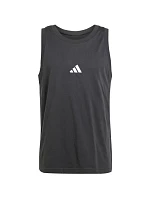 Pánské tričko adidas Essentials Small Logo Tank, černé, JE8986 Pánské tričko adidas Essentials Small Logo Tank, černé, JE8986