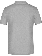 Daiber JN 792 Pánské piqué polo 02.0792 grey heather Daiber JN 792 Pánské piqué polo 02.0792 grey heather