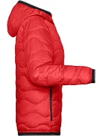 Daiber JN 1155 Dámská prošívaná bunda 02.1155 red/black Daiber JN 1155 Dámská prošívaná bunda 02.1155 red/black