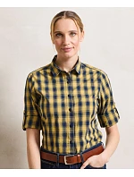 Premier PR 350 Popelínová halenka s dl. rukávem "Mulligan" 39.0350 camel/navy Premier PR 350 Popelínová halenka s dl. rukávem "Mulligan" 39.0350 camel/navy